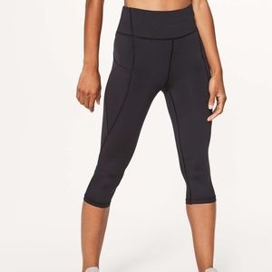 Lululemon Break Free Nulux Crop Tight Legging 17"
